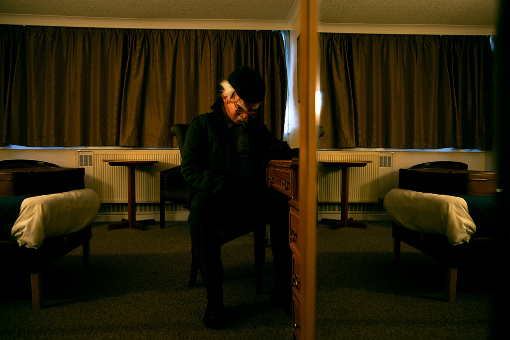 horror hotel room, hotel voyeur, tableau style, short film, moving image, cinematography