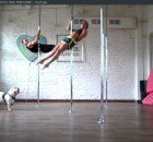 Pole Fitness Pair - Plus Dog