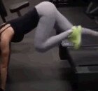 Girl Treadmill - different